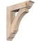 Ekena Millwork Imperial Traditional Smooth Bracket w/ Offset Brace, Douglas Fir, 7 1/2"W x 30"D x 34"H BKT0806X30X34IMP01SDF - alternate 1